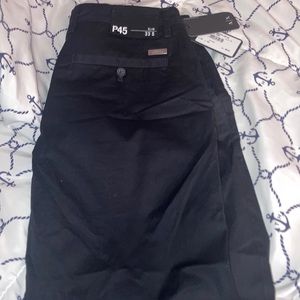 MENS CHINOS BLK